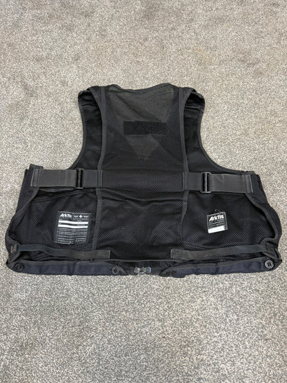 Ex Police Black Arktis Taser Vest Utility Tac Vest Airsoft Security - XXL