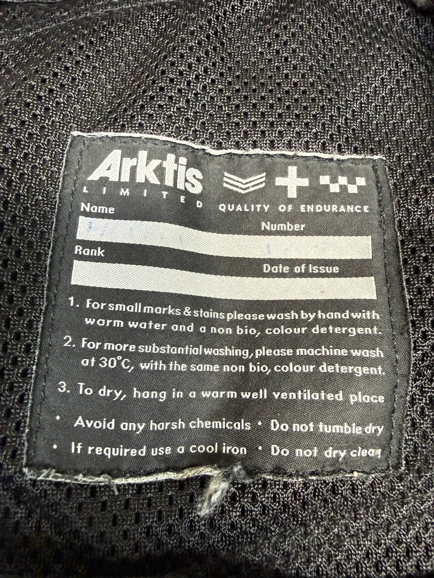 Ex Police Black Arktis Taser Vest Utility Tac Vest Airsoft Security - XXL