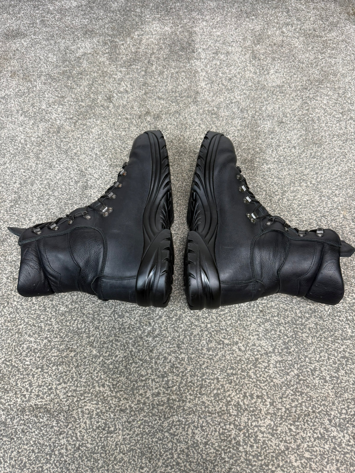 Altberg Peacekeeper P3 VS Black Leather Safety Combat Boots Size UK 12.5