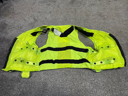 Ex Police Safariland Molle Vest Hi-Vis Tactical Utility Security Airsoft Vest - MEDIUM