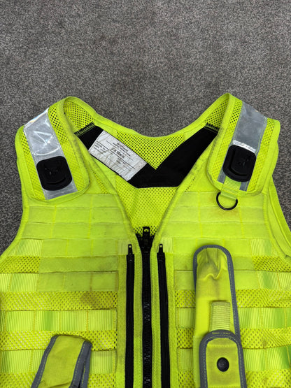 Ex Police Safariland Hi-Vis MOLLE Vest Tactical Utility Security Vest - XL