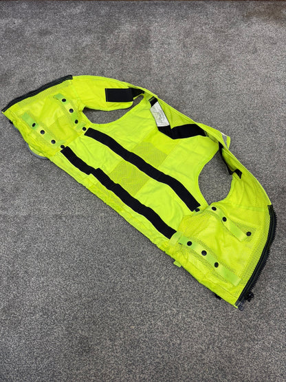 Ex Police Safariland Hi-Vis MOLLE Vest Tactical Utility Security Vest - XL
