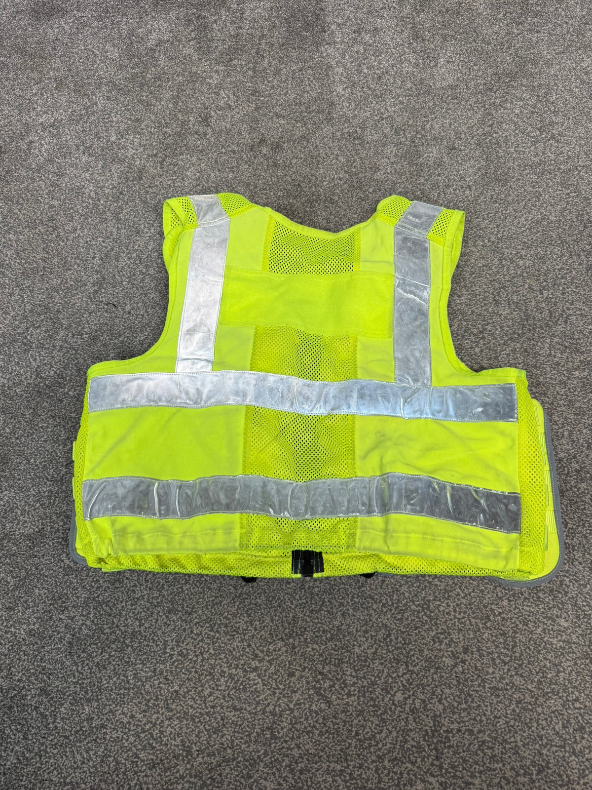 Ex Police Safariland Hi-Vis MOLLE Vest Tactical Utility Security Vest - XL