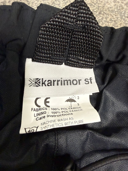 Ex Police Karrimor SF Enforcer Waterproof Over Trousers Wet Weather Security Hiking Walking