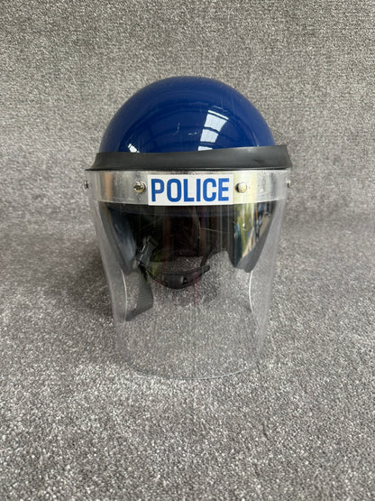 Ex Police Riot Helmet MLA Defender 58-59cm Collectable Display Airsoft Paintball