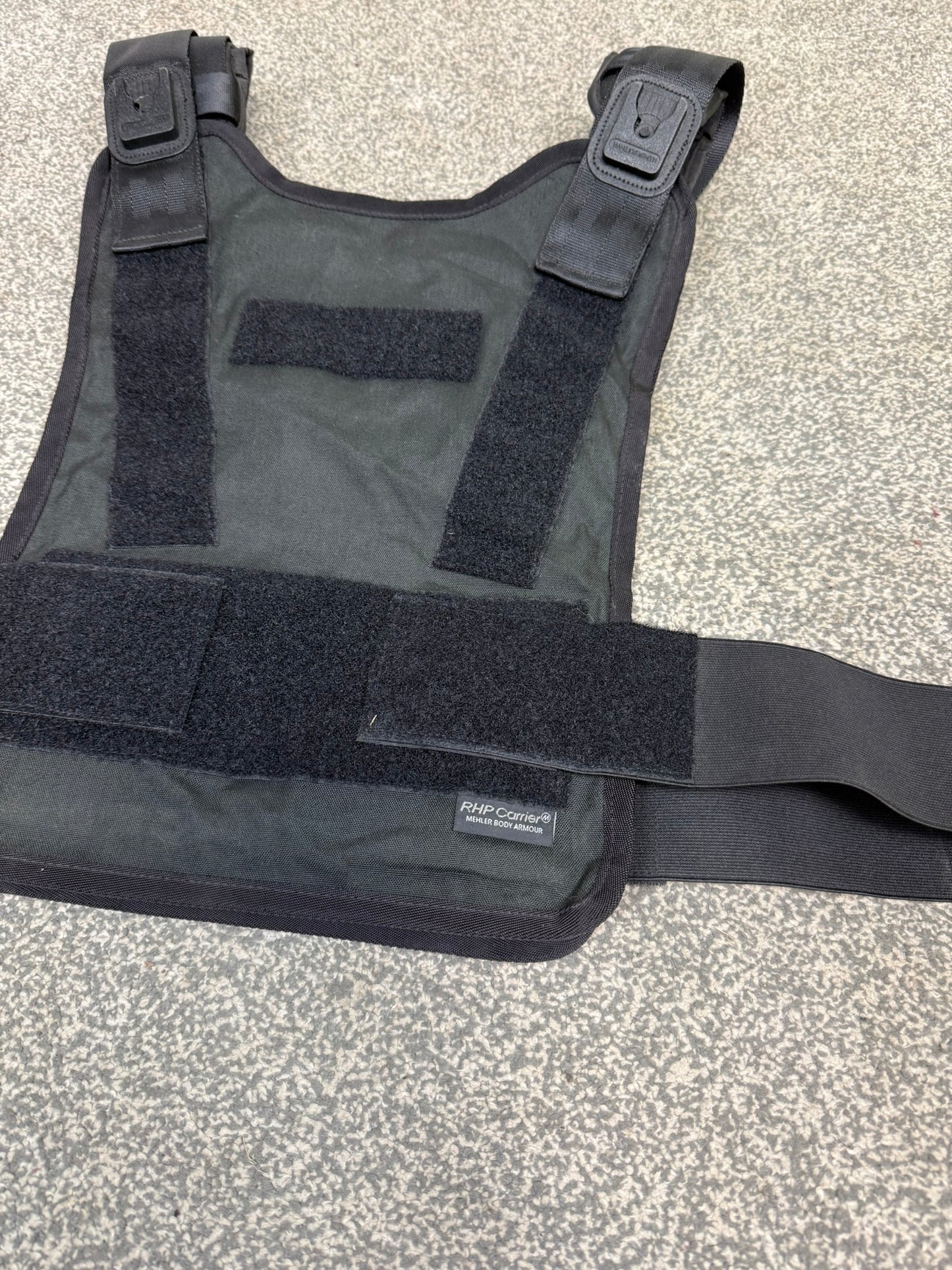 Ex Police Mehler Ballistic Body Armour Hard Plate Carrier Vest Cover