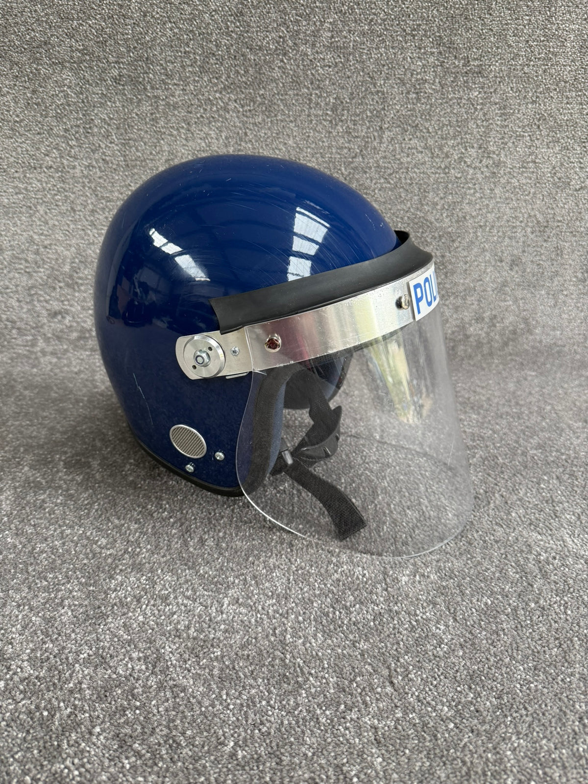 Ex Police Riot Helmet MLA Defender 58-59cm Collectable Display Airsoft Paintball