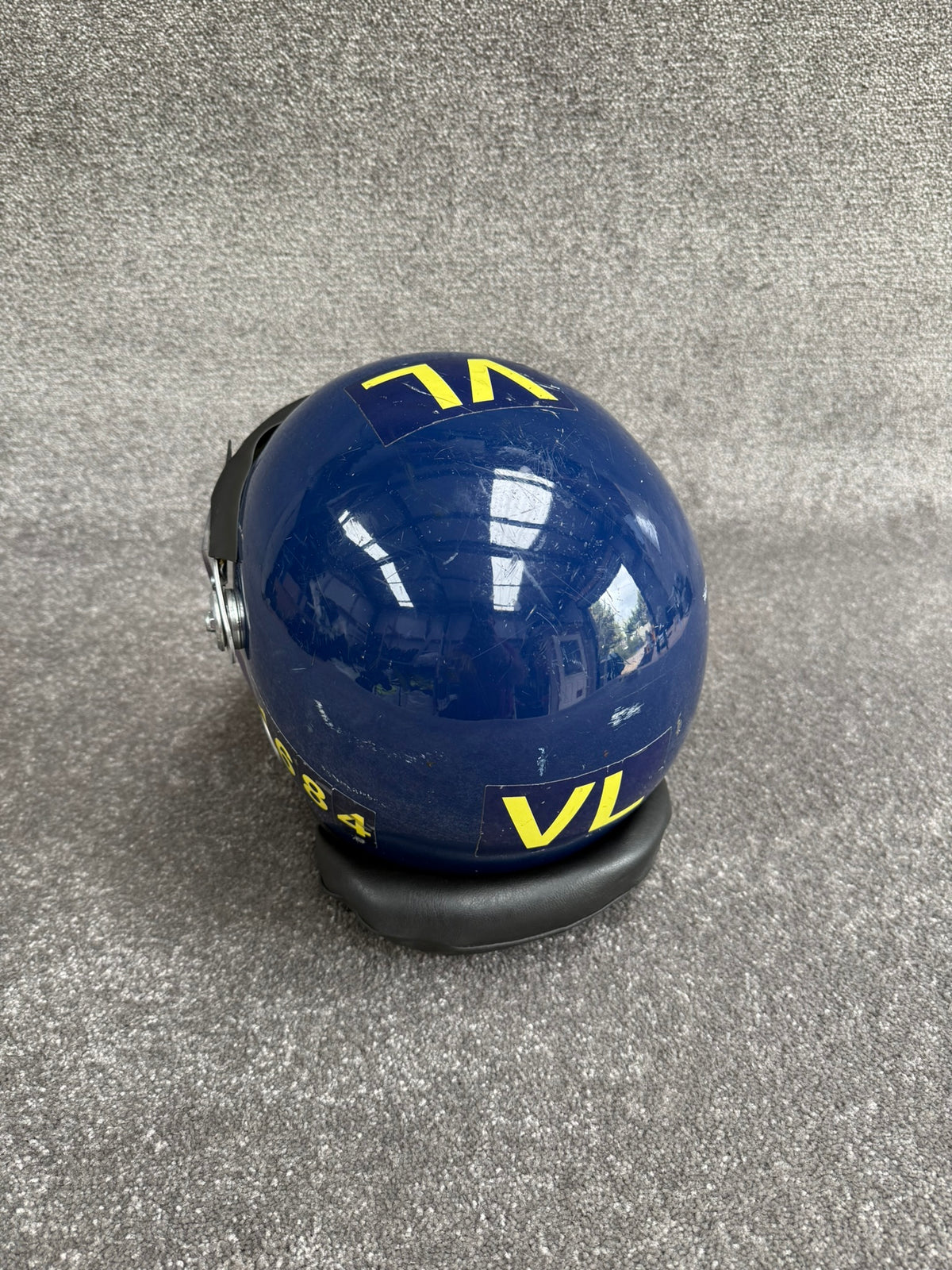Ex Police Riot Helmet MLA Defender 58-59cm Collectable Display Airsoft Paintball