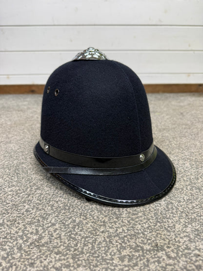 Ex Bedfordshire Police Rose Top Bobby Helmet 58cm Obsolete Collector