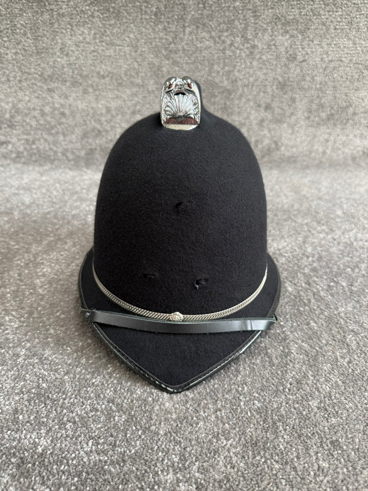 Ex Police Bobby Custodian Helmet Coxcomb Top 60cm Film TV Collector Display