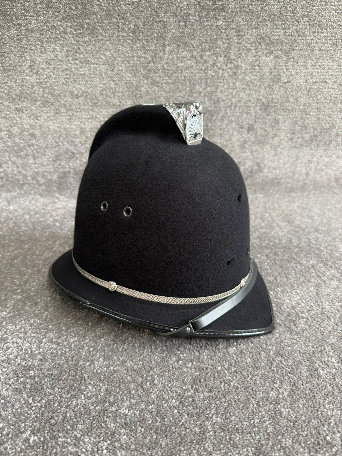 Ex Police Bobby Custodian Helmet Coxcomb Top 60cm Film TV Collector Display