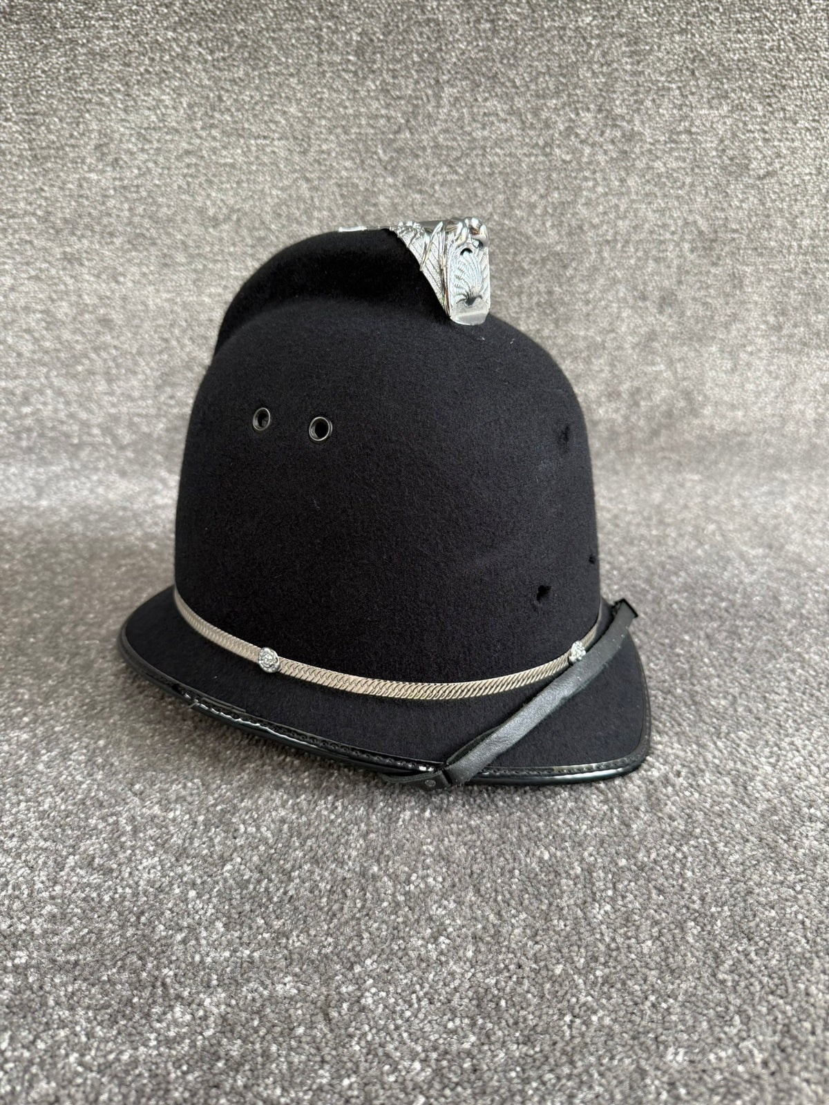 Ex Police Bobby Custodian Helmet Coxcomb Top 58cm Film TV Collector Display