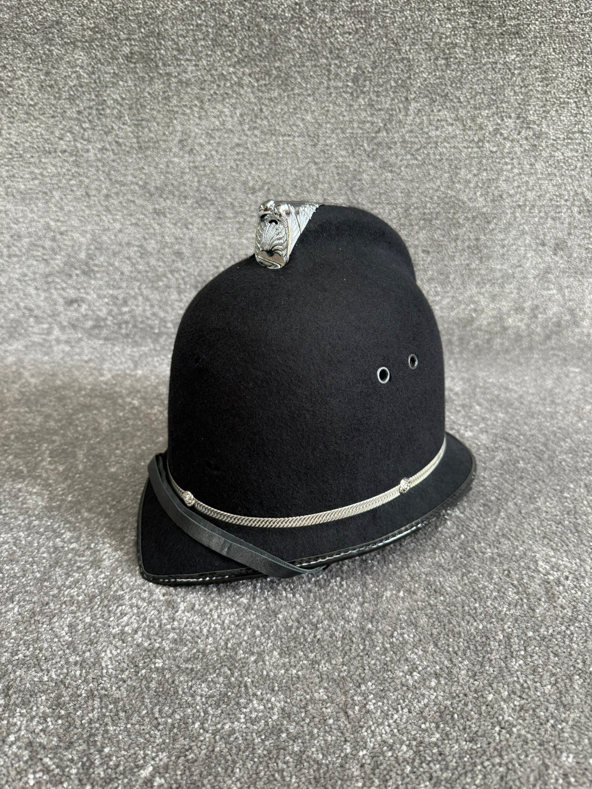 Ex Police Bobby Custodian Helmet Coxcomb Top 60cm Film TV Collector Display