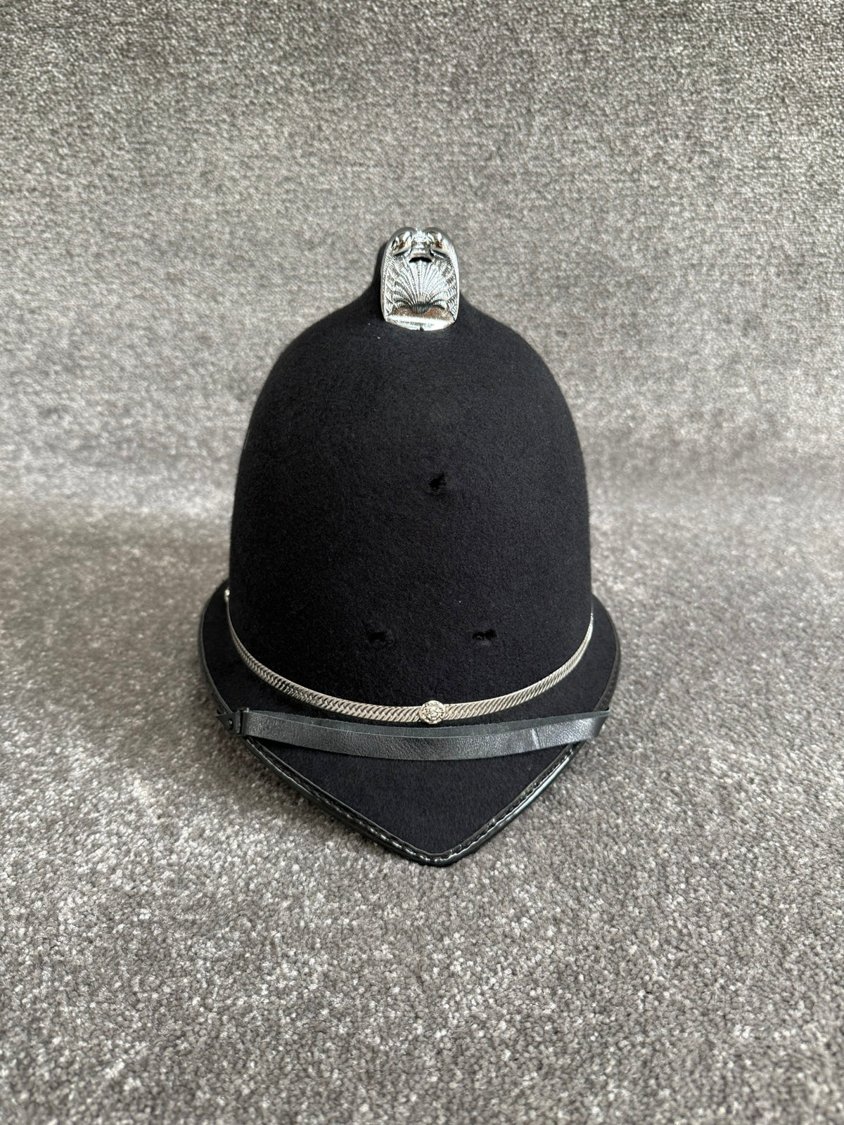 Ex Police Bobby Custodian Helmet Coxcomb Top 60cm Film TV Collector Display