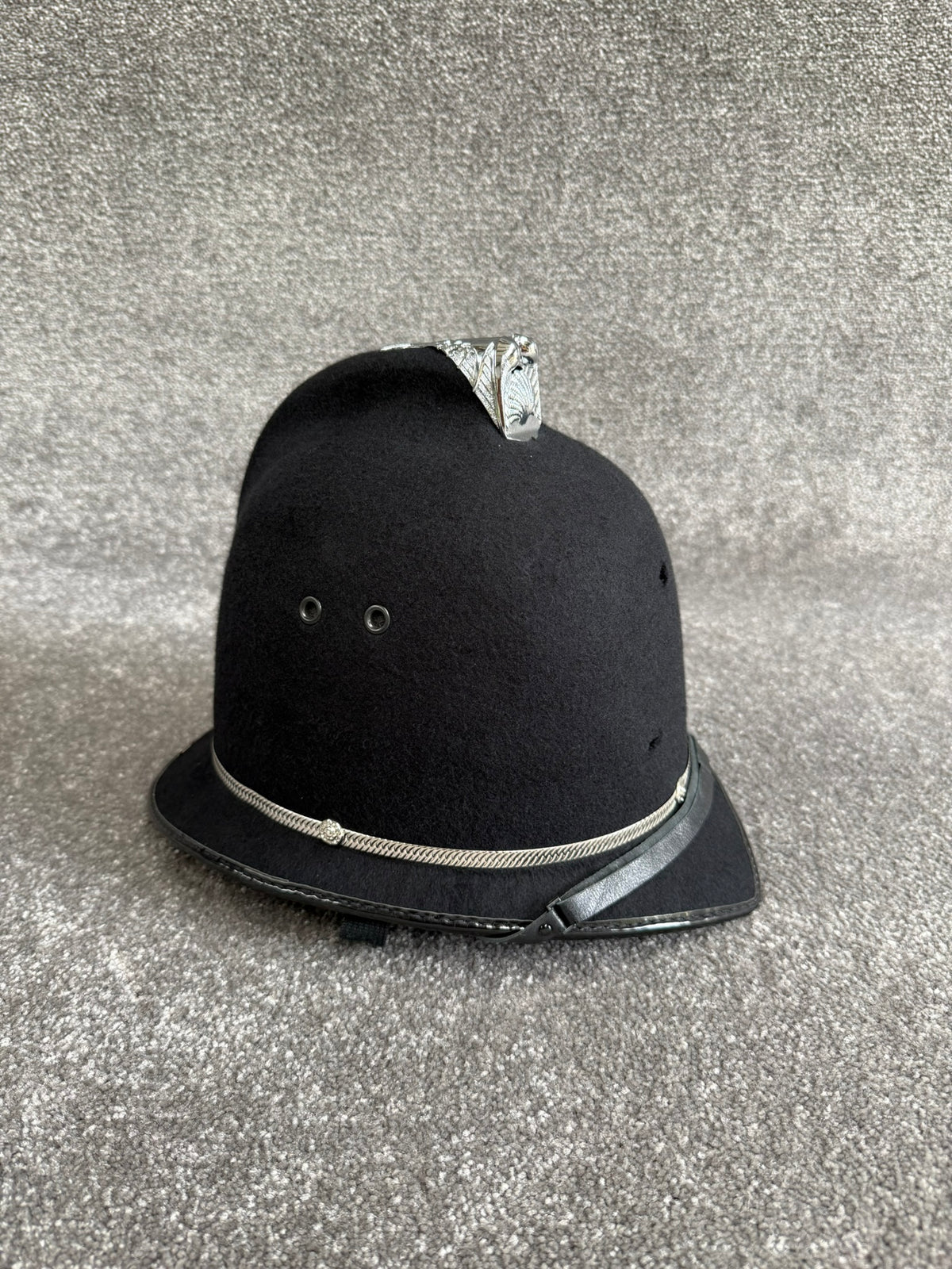 Ex Police Bobby Custodian Helmet Coxcomb Top 60cm Film TV Collector Display