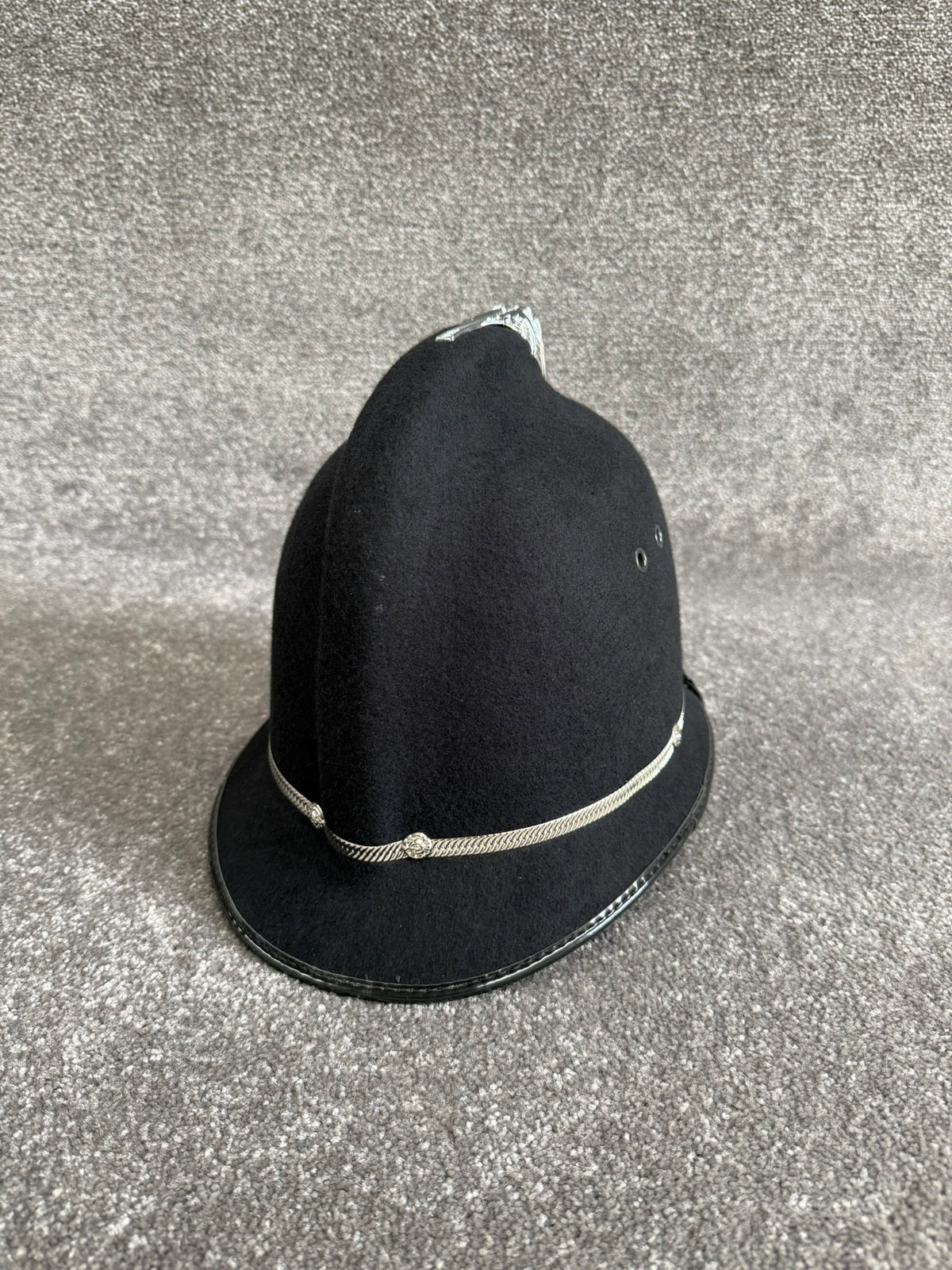 Ex Police Bobby Custodian Helmet Coxcomb Top 60cm Film TV Collector Display