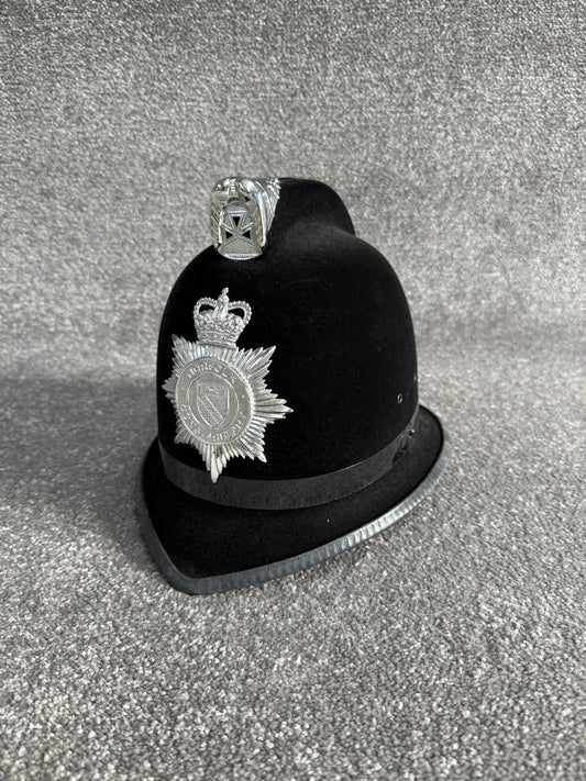 Ex Norfolk Constabulary Coxcomb Police Bobby Helmet 58cm Collector Display