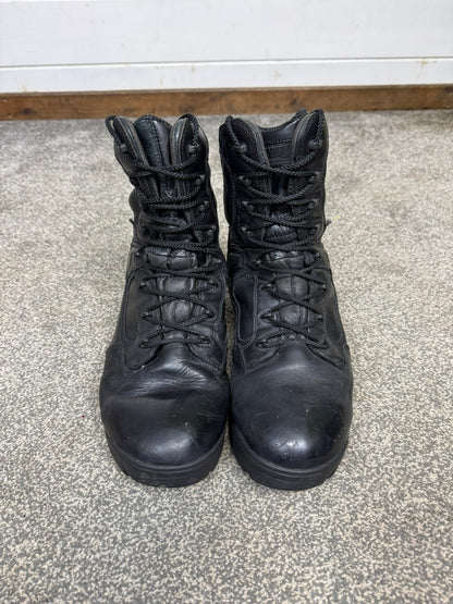 Magnum Stealth Force 8.0 Combat Boots Black Leather Waterproof UK 10 Ex Police Security