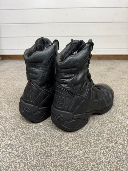 Magnum Stealth Force 8.0 Combat Boots Black Leather Waterproof UK 10 Ex Police Security