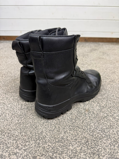 Ex Police Magnum Elite Shield Combat Boots Black Leather UK 8.5 Security