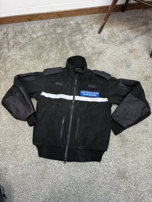Ex Custody Police Detention Officer Black Fleece - Collectible Film TV Uniform