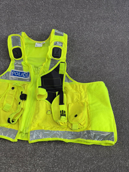 Ex Police PWL Hi-Vis Utility Taser Tac Vest BADGED XXXL Film TV Collector Display