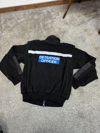 Ex Custody Police Detention Officer Black Fleece - Collectible Film TV Uniform