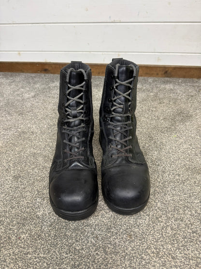 Ex Police Magnum Elite Shield Safety Boots Black Leather UK 8.5 Security Work