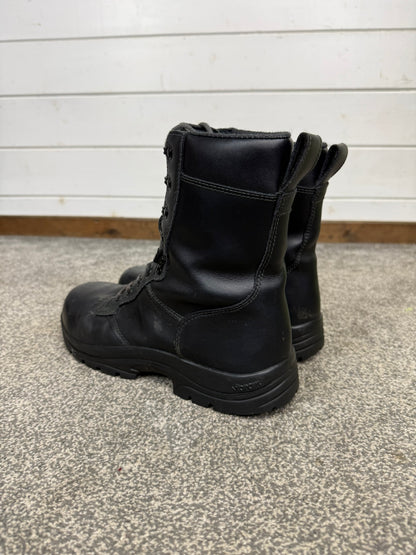 Ex Police Magnum Elite Shield Safety Boots Black Leather UK 8.5 Security Work