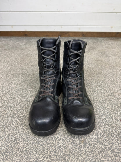 Ex Police Magnum Elite Shield Combat Boots Black Leather UK 6 Security
