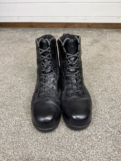 Ex Police Magnum Elite Shield Combat Boots Black Leather UK 11 Security Work