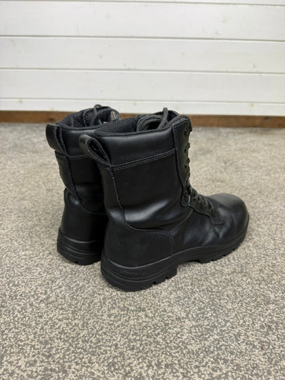 Ex Police Magnum Elite Shield Safety Boots Black Leather UK 8.5 Security Work