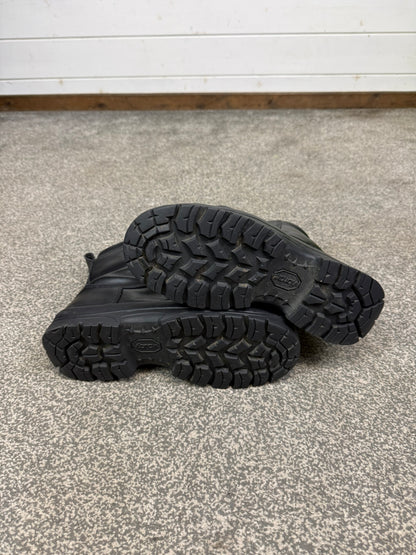 Ex Police Magnum Elite Shield Safety Boots Black Leather UK 8.5 Security Work