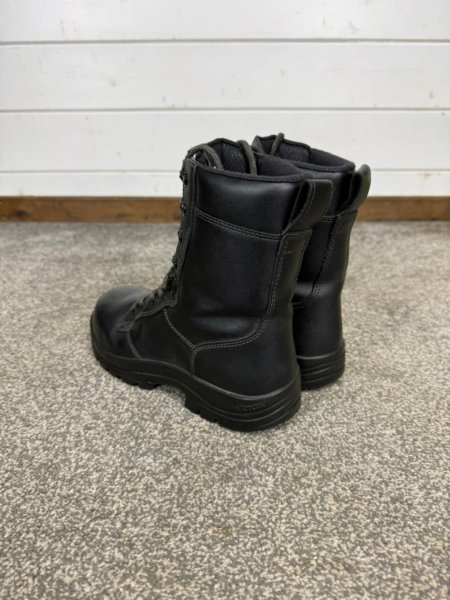 Ex Police Magnum Elite Shield Safety Boots Black Leather UK 5 Security Work