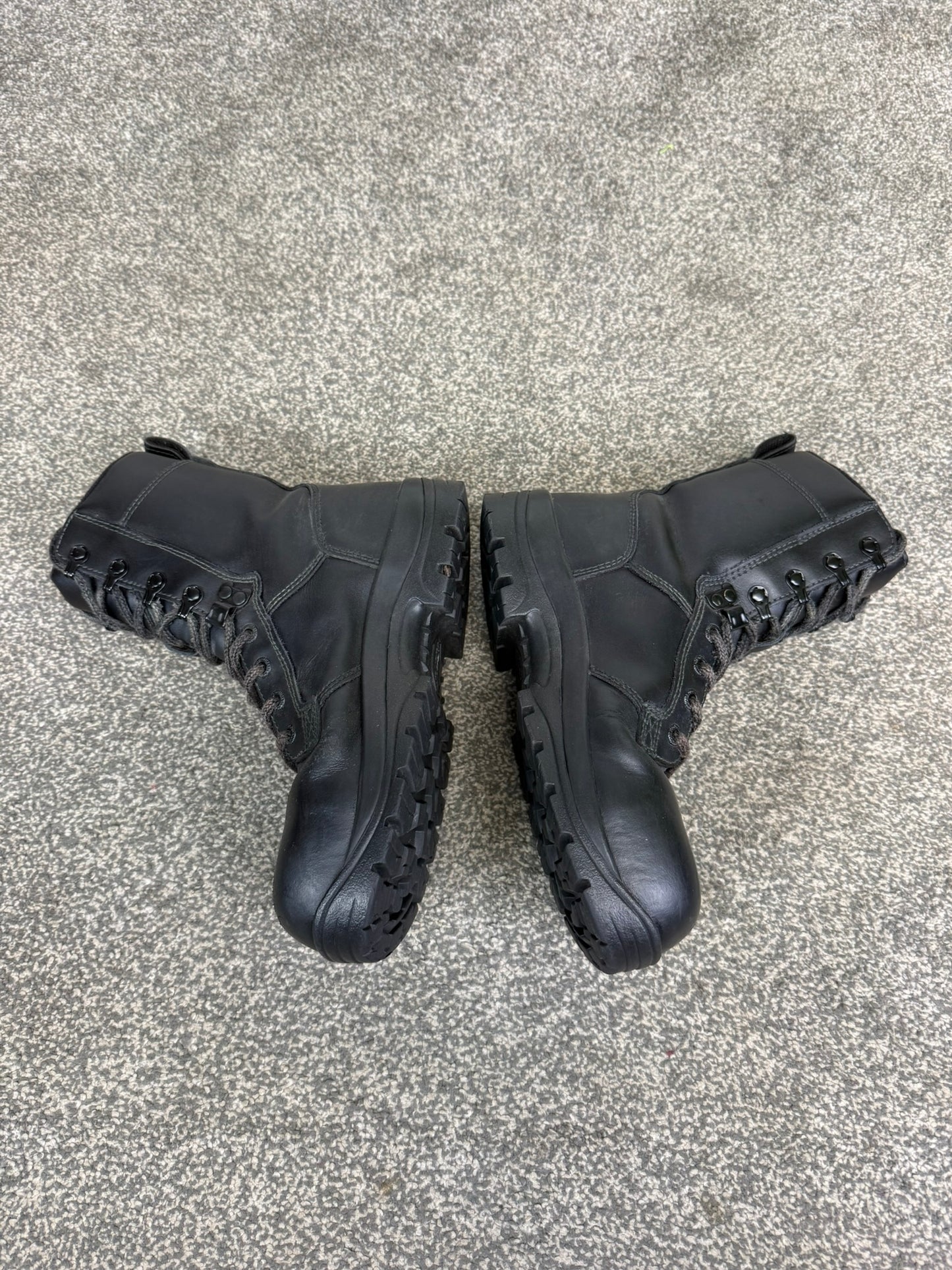 Ex Police Magnum Elite Shield Safety Boots Black Leather UK 5 Security Work