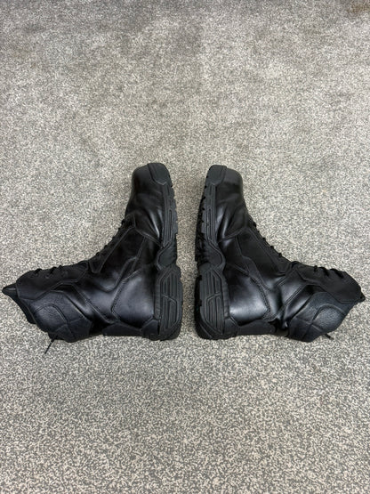 Ex Police Magnum Stealth Force 8.0 Combat Boots Black Leather UK 12 Security