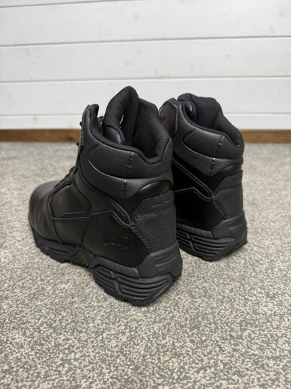 Ex Police Magnum Stealth Force 6.0 Combat Boots Black Leather UK 10 Security