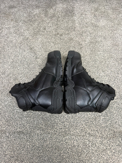 Ex Police Magnum Stealth Force 6.0 Combat Boots Black Leather UK 10 Security