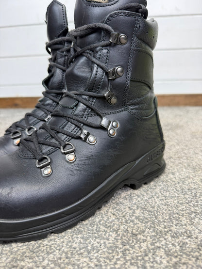 Altberg Peacekeeper P3 VS Black Leather Safety Combat Boots Size UK 5