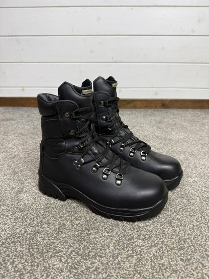 Altberg Peacekeeper P3 VS Original Black Leather Safety Combat Boots Size UK 5 - VGC
