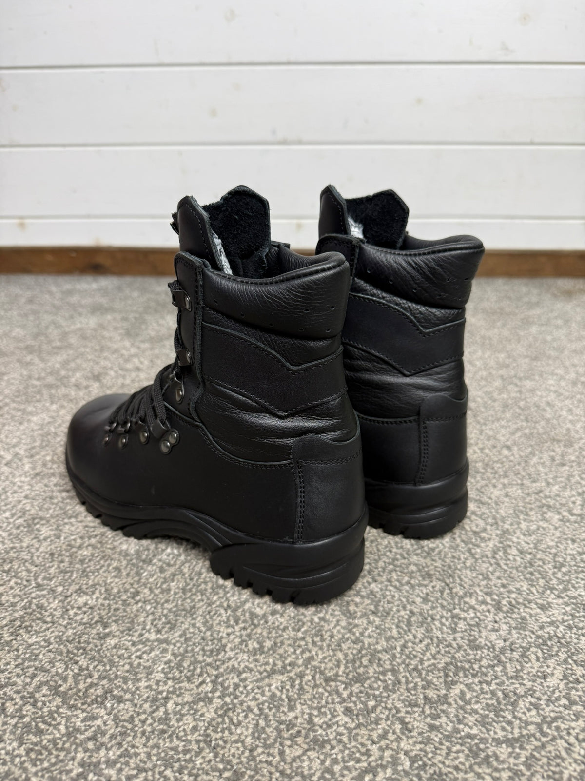 Altberg Peacekeeper P3 VS Original Black Leather Safety Combat Boots Size UK 5 - VGC