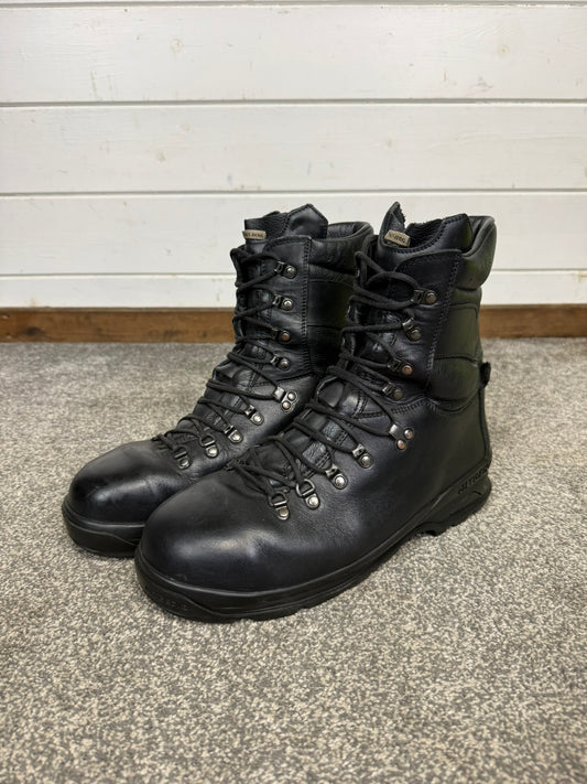 Altberg Peacekeeper P3 VS Black Leather Safety Combat Boots Size UK 12
