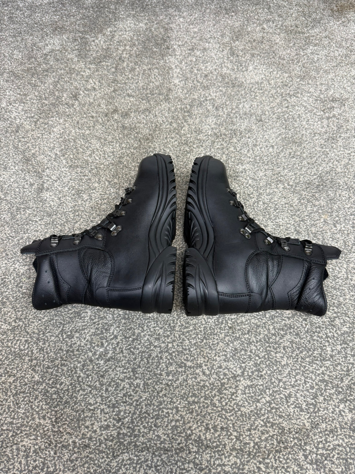 Altberg Peacekeeper P3 VS Original Black Leather Safety Combat Boots Size UK 5 - VGC