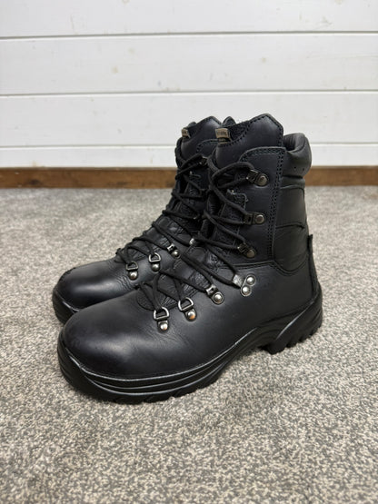 Altberg Peacekeeper P3 VS Original Black Leather Safety Combat Boots Size UK 5.5