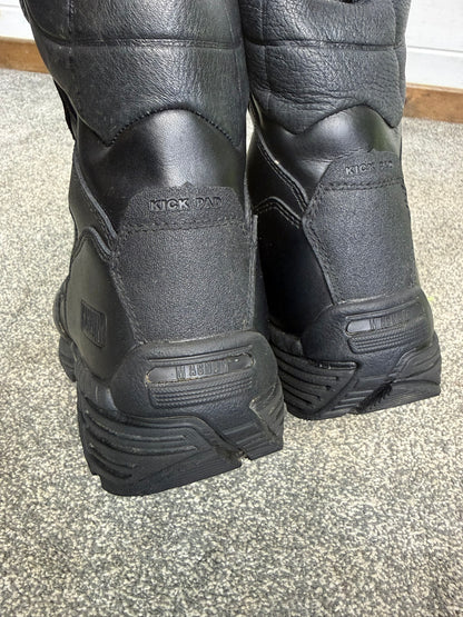 Magnum Stealth Force 8.0 Combat Boots Black Leather UK 9 Ex Police Security