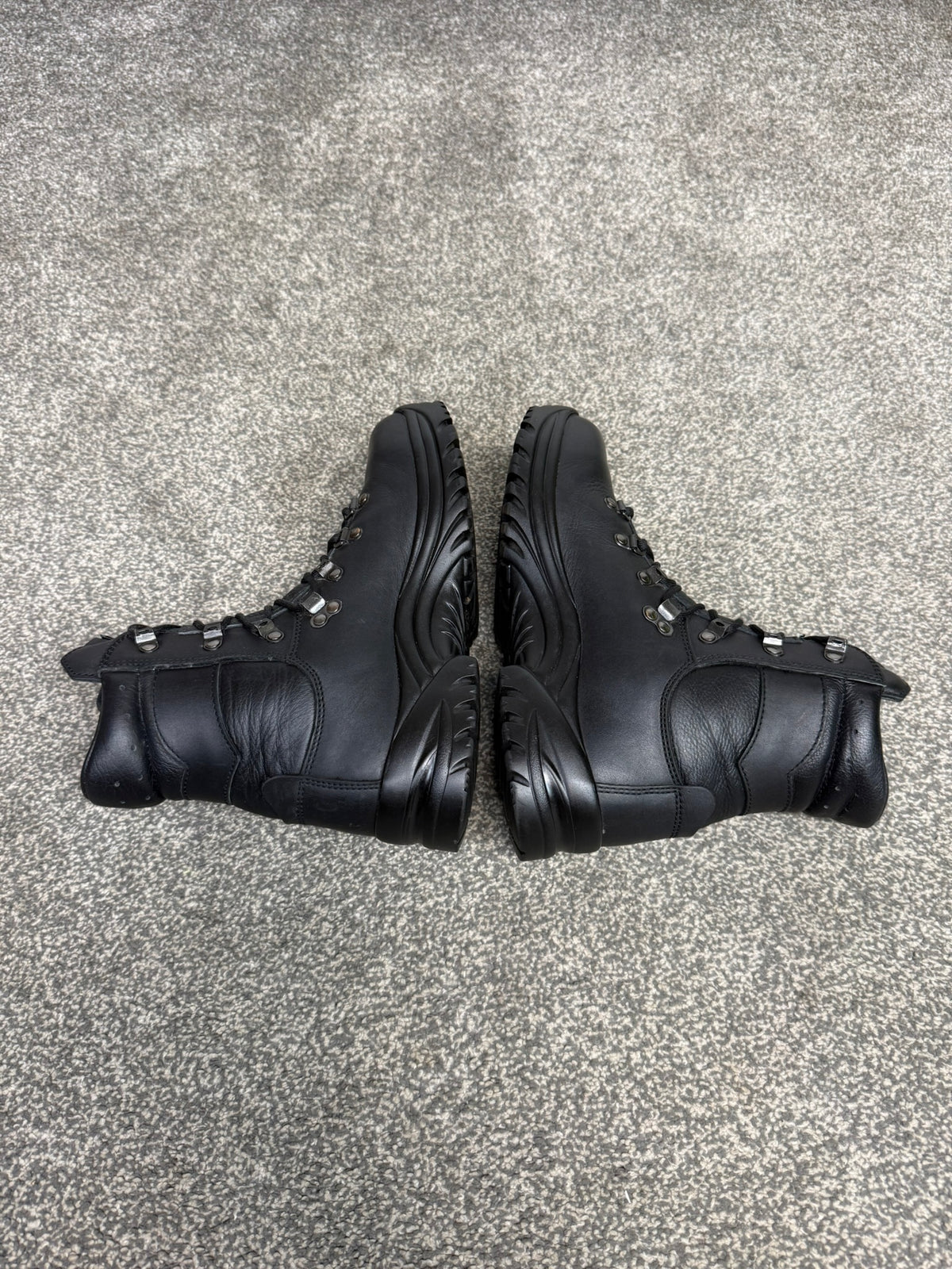 Altberg Peacekeeper P3 VS Original Black Leather Safety Combat Boots Size UK 5.5