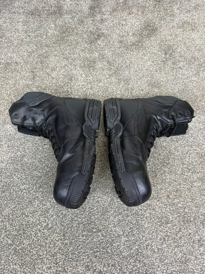 Magnum Stealth Force 8.0 Combat Boots Black Leather UK 9 Ex Police Security