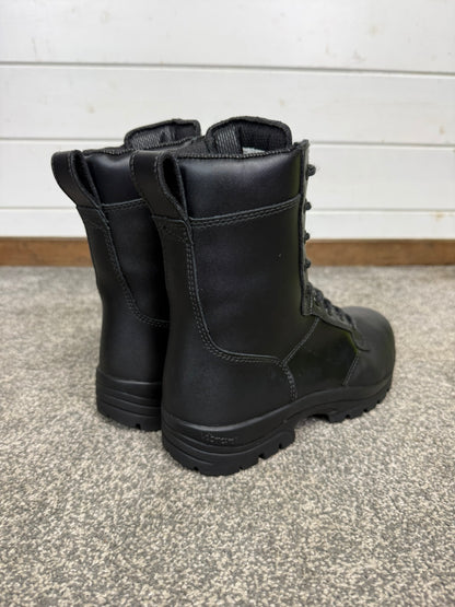 Magnum Elite Shield Met Black Leather Combat Boots UK 6 Ex Police Security Work