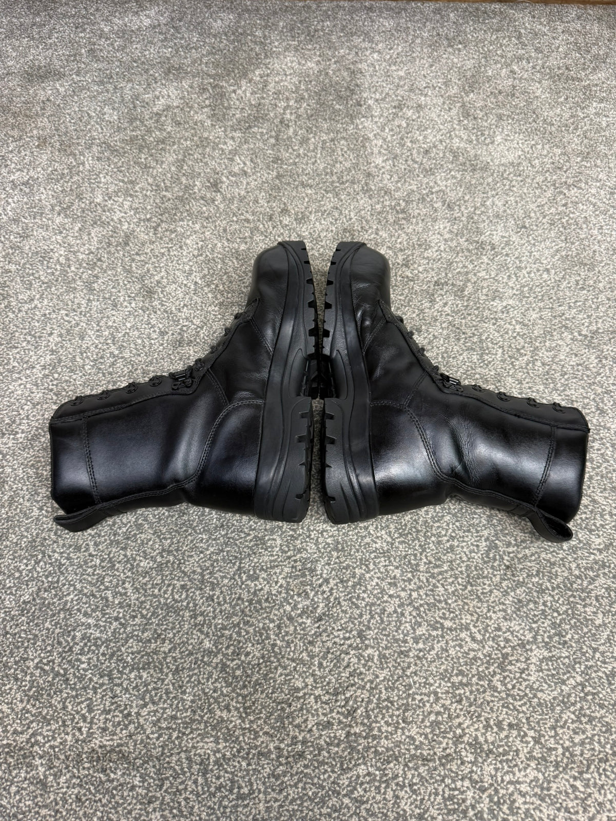 Ex Police Magnum Elite Shield Combat Boots Black Leather UK 8 Security Work