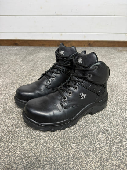 Ex Police Bata Industrials Leather Safety Boots Work Security Boots UK 5